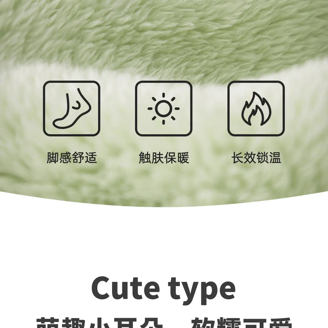 Jialiya Cotton Slippers for Women Winter 2025 New Indoor Home Confinement Warm Plush Winter Slippers for Men — feature 11