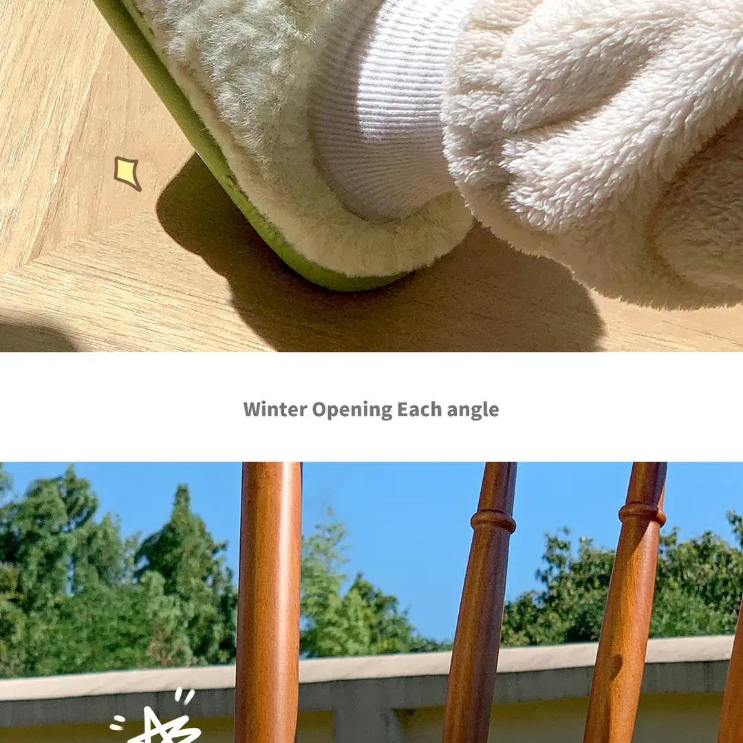 Jialiya Cotton Slippers for Women Winter 2025 New Indoor Home Confinement Warm Plush Winter Slippers for Men — feature 22