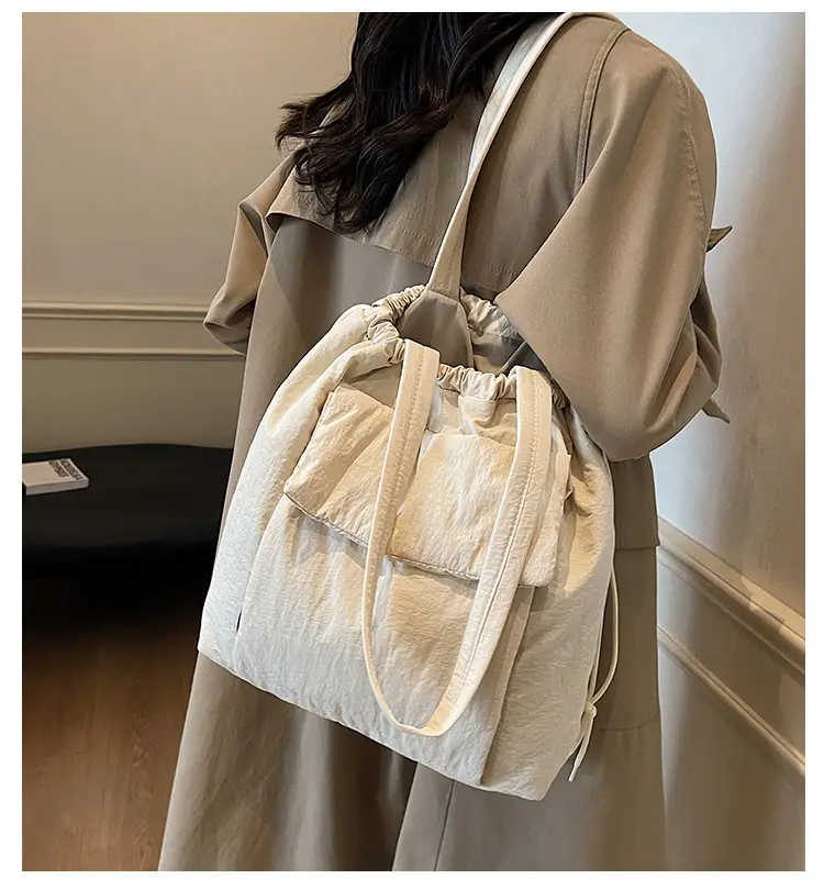Black Korean Style Bucket Bag for Women — feature 1
