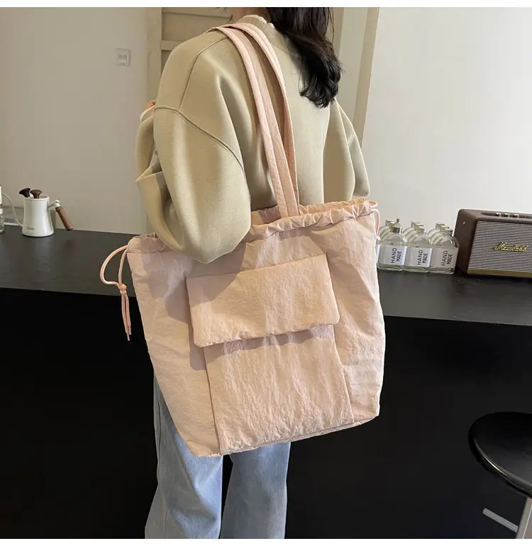 Black Korean Style Bucket Bag for Women — feature 10