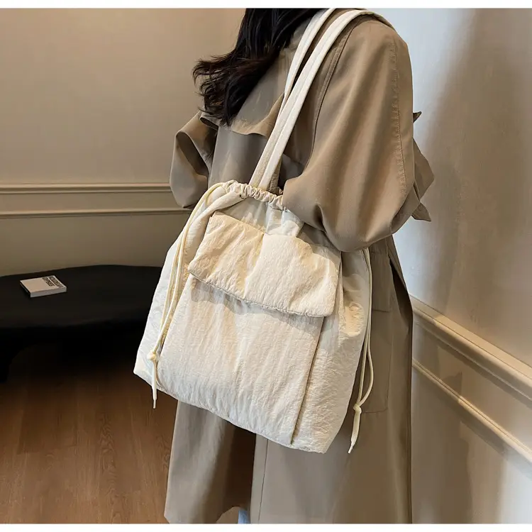Black Korean Style Bucket Bag for Women — feature 20
