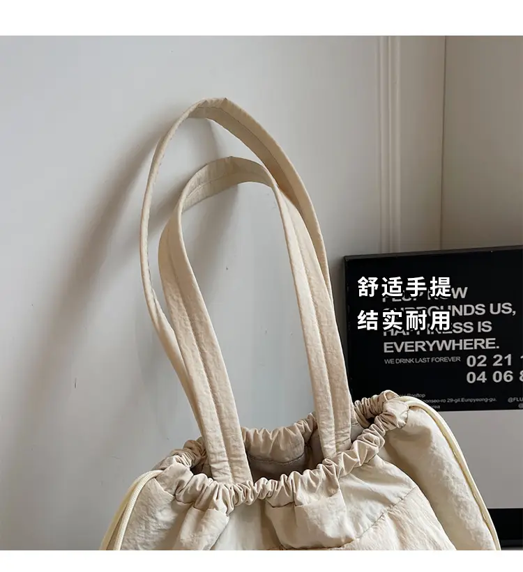 Black Korean Style Bucket Bag for Women — feature 4