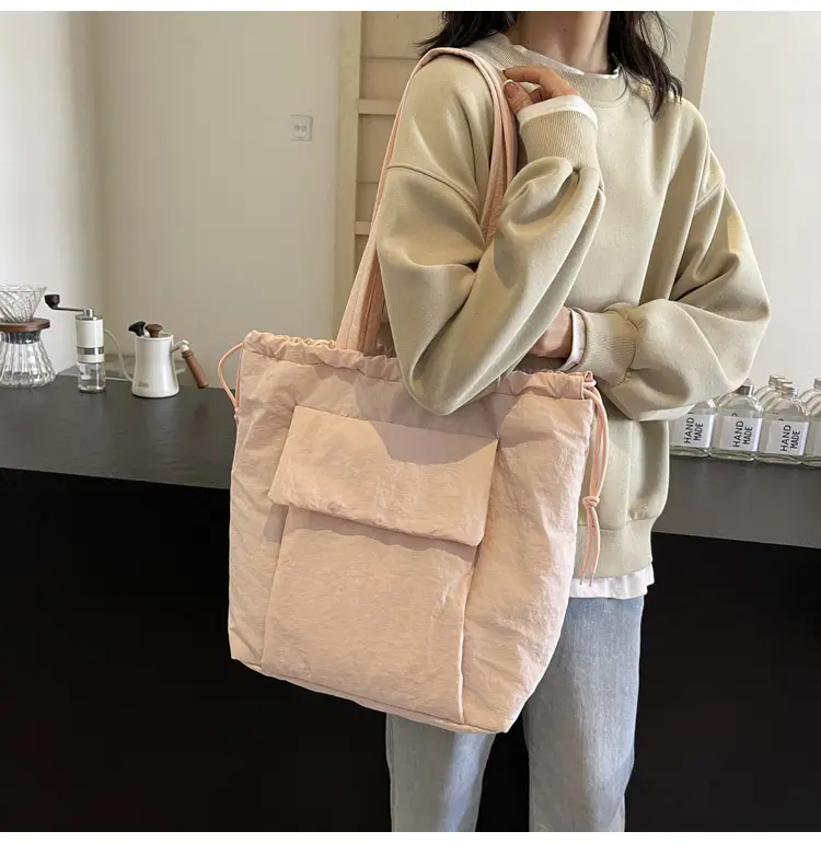 Black Korean Style Bucket Bag for Women — feature 9