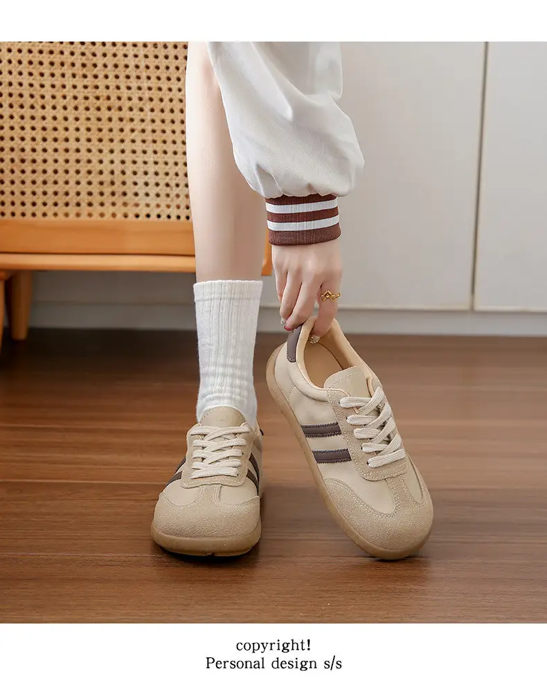 Retro Thick-Soled Moral Training Shoes for Women in Autumn New Korean Style Flat Forrest Gump Shoes Outdoor Trendy Fashion Sports Shoes for Women — feature 33