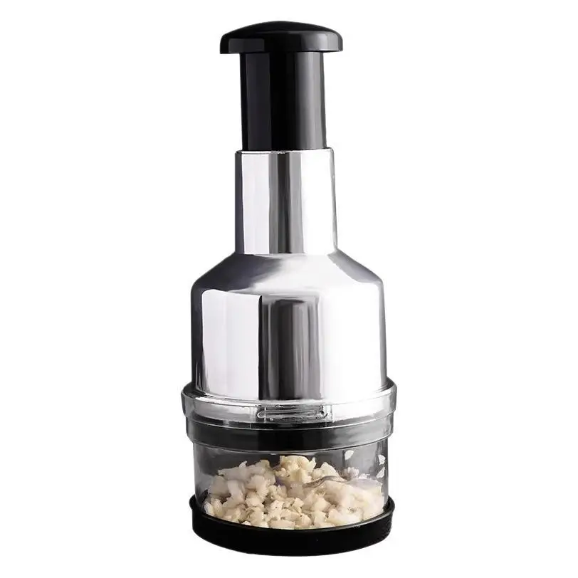 Stainless Steel Garlic Press 22cm Manual Peeler - Image 9