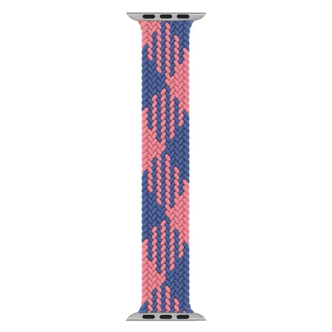 For apple watch8 strap stainless steel iwatch7/6 single loop woven nylon SE apple watch - Image 14