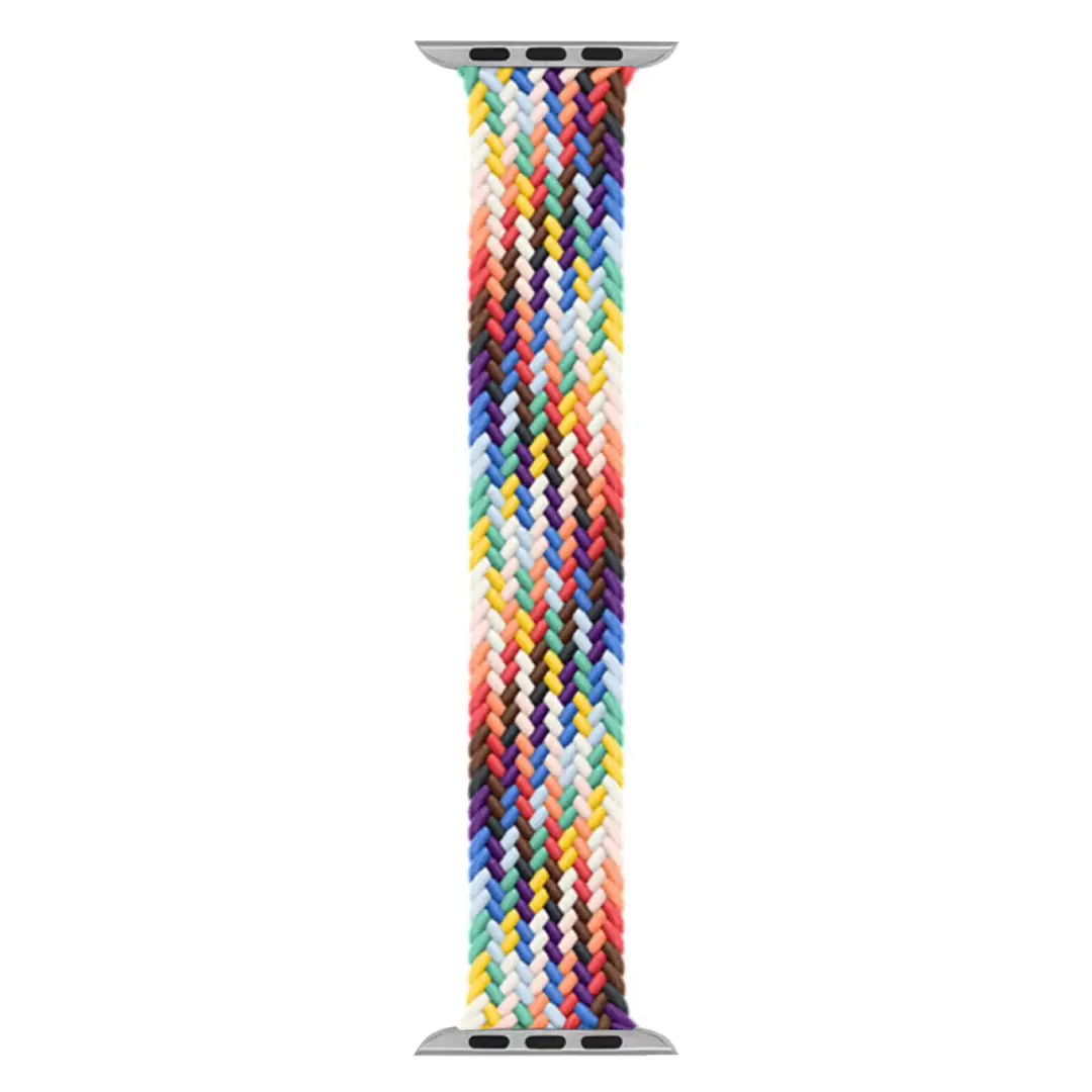 For apple watch8 strap stainless steel iwatch7/6 single loop woven nylon SE apple watch - Image 2