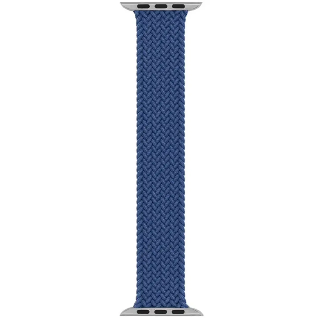 For apple watch8 strap stainless steel iwatch7/6 single loop woven nylon SE apple watch - Image 3