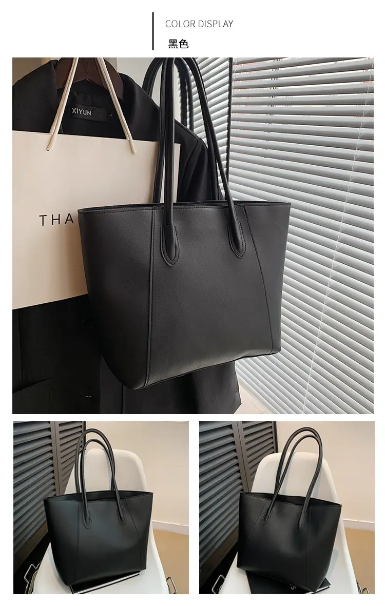 Women's Cream Leather Shoulder Bag 2024 New Style — feature 21