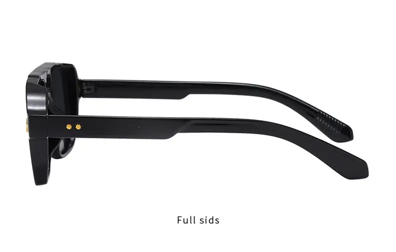 Men's UV400 Sunglasses Black Pilot Design β feature 11