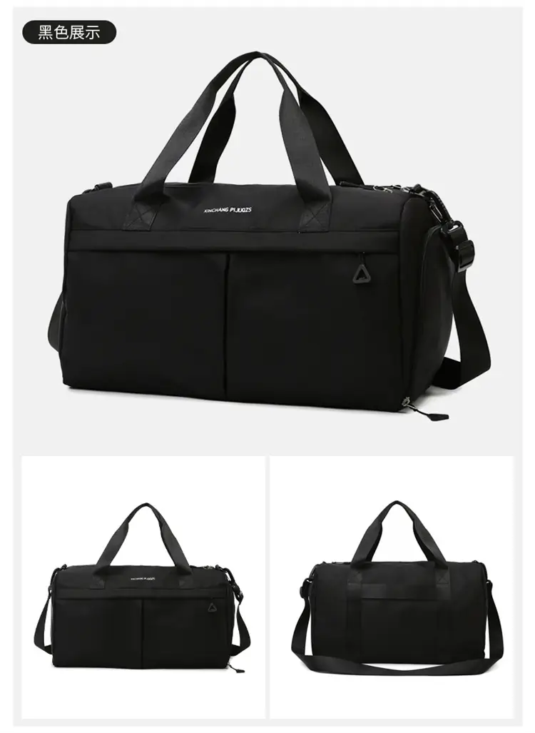 Large Capacity Cross-Border Fitness Bag Beige — feature 27