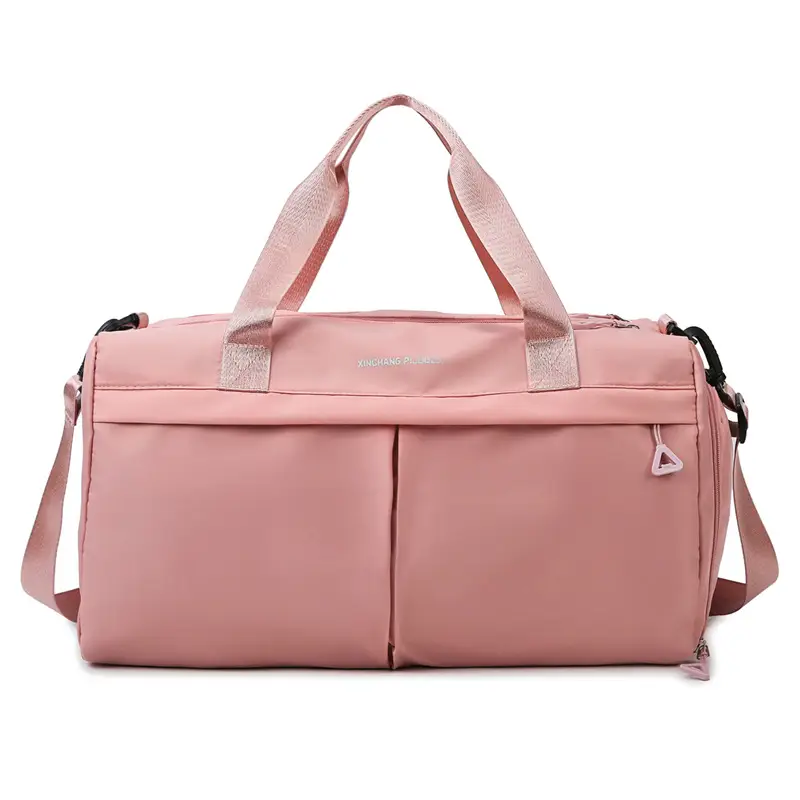 Large Capacity Cross-Border Fitness Bag Beige