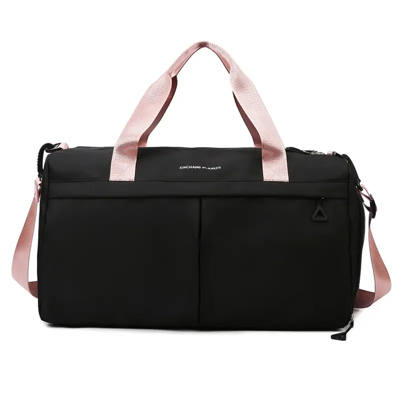 Large Capacity Cross-Border Fitness Bag Beige
