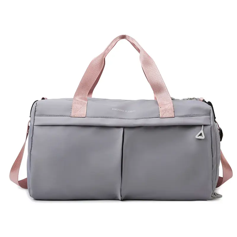 Large Capacity Cross-Border Fitness Bag Beige
