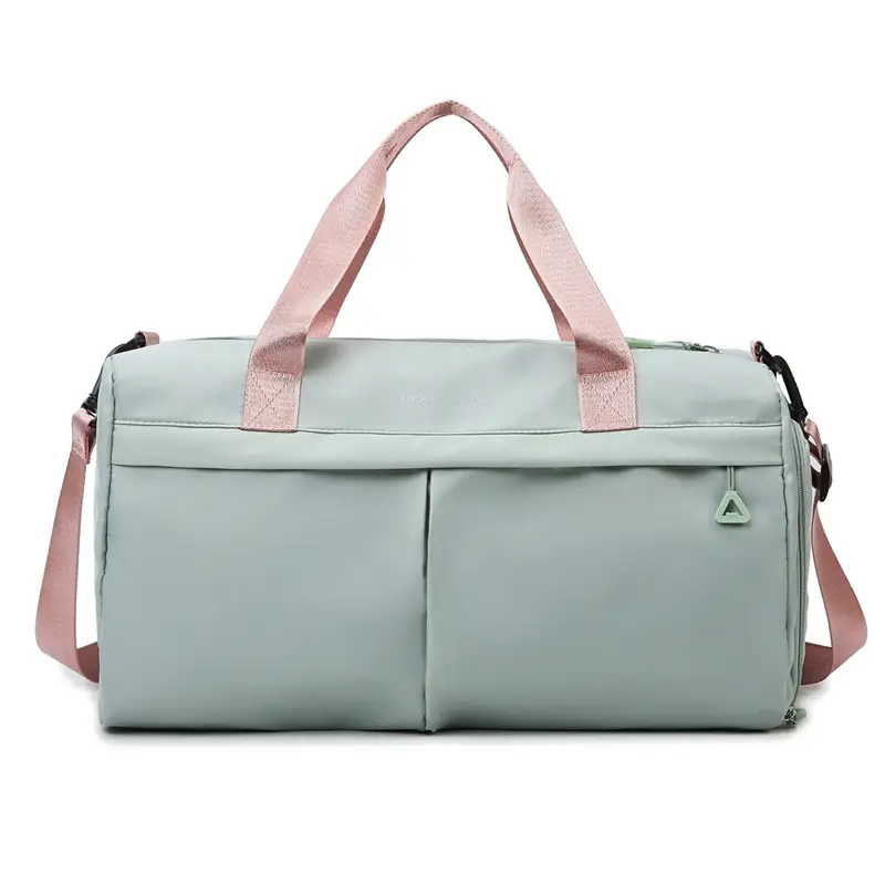 Large Capacity Cross-Border Fitness Bag Beige