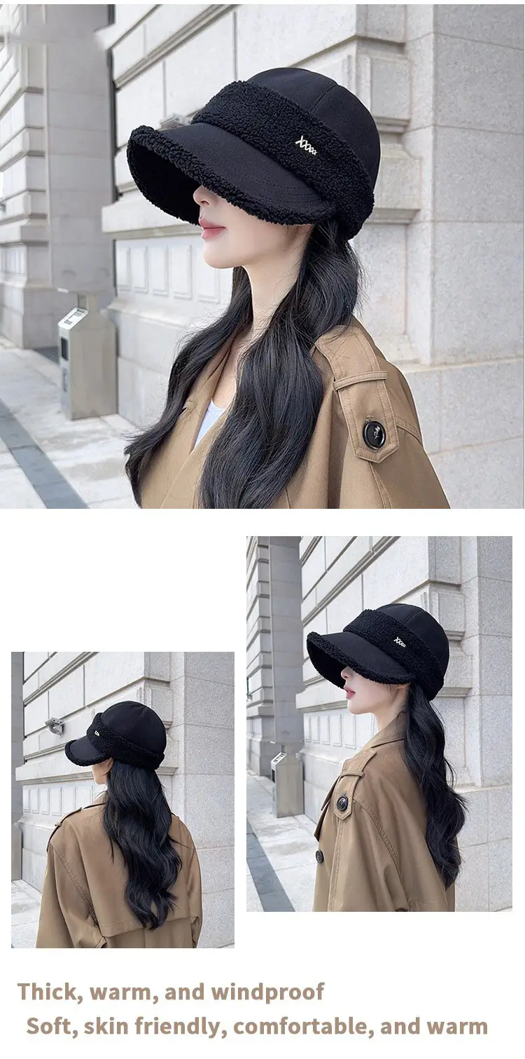 2024 Fleece Cap Ladies Winter Warm Windproof — feature 7