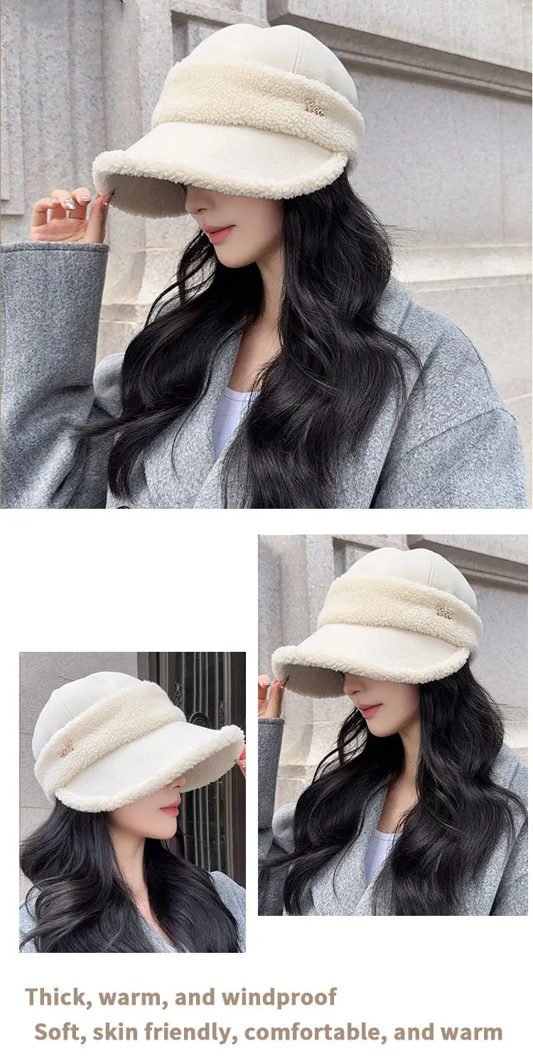 2024 Fleece Cap Ladies Winter Warm Windproof — feature 9