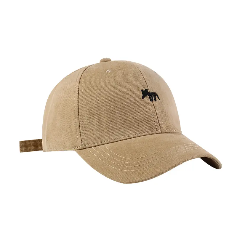 2024 New Fox Embroidered Baseball Cap Women Big Head Wide Brim - Image 63