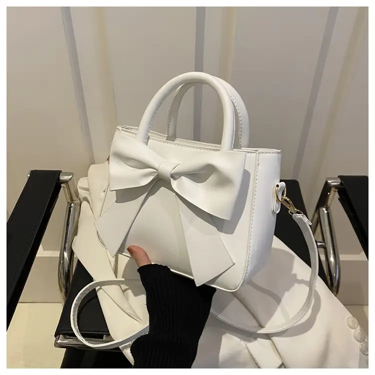 White Bow Shoulder Bag for Women 2024 — feature 16