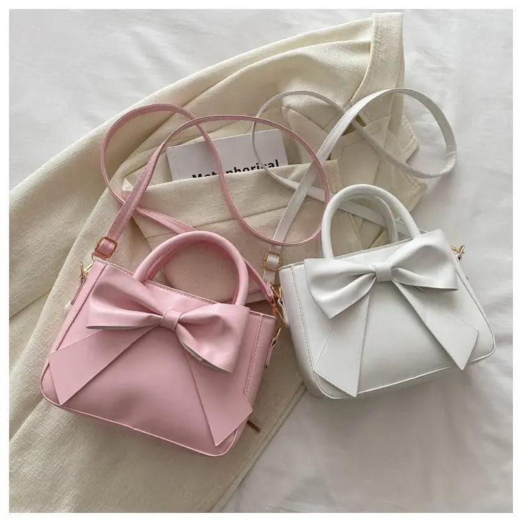 White Bow Shoulder Bag for Women 2024 — feature 33