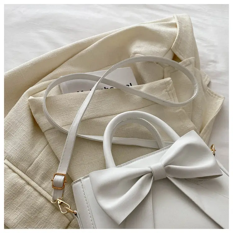 White Bow Shoulder Bag for Women 2024 — feature 34