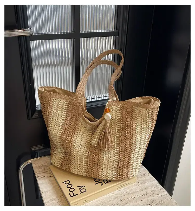 2024 Summer Straw Woven Bag High-end Style — feature 1