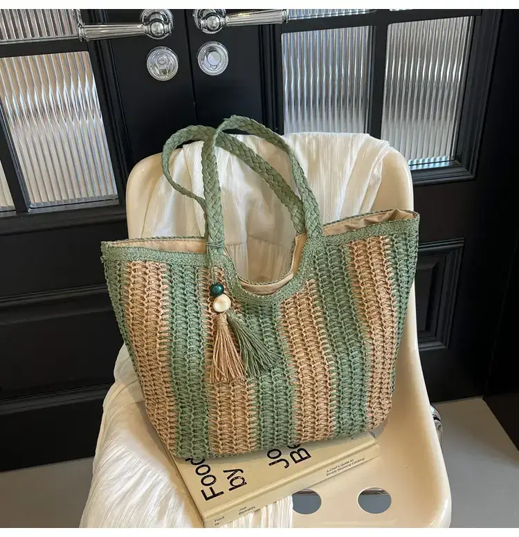 2024 Summer Straw Woven Bag High-end Style — feature 29