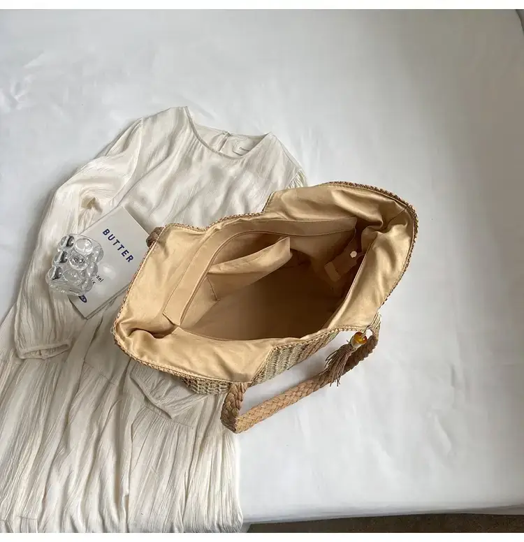 2024 Summer Straw Woven Bag High-end Style — feature 31