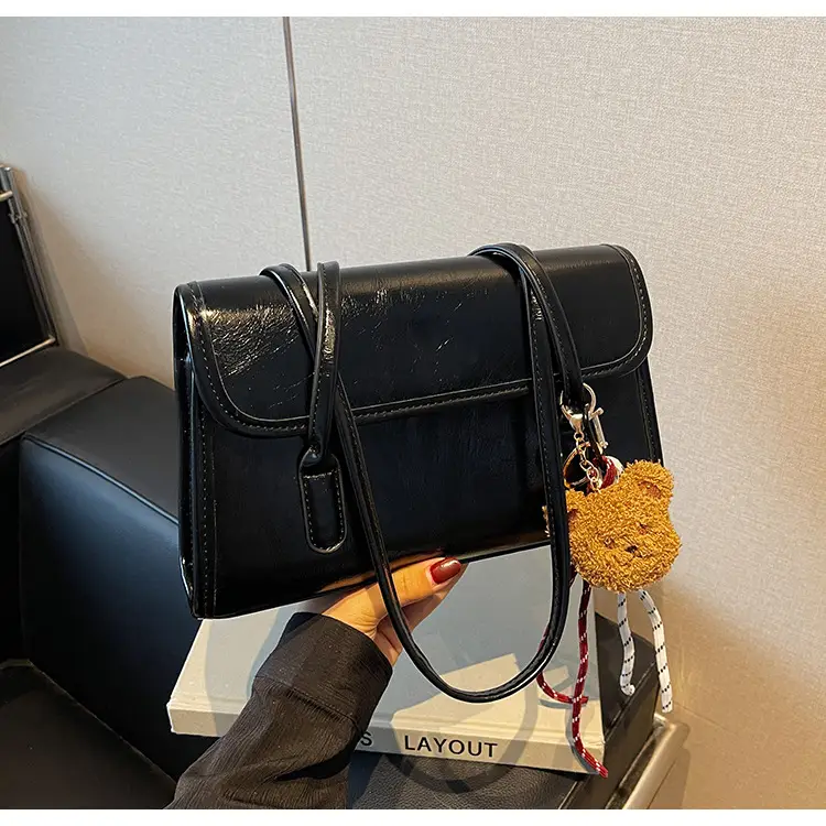 Vintage Women's Shoulder Bag Brown 2024 — feature 28