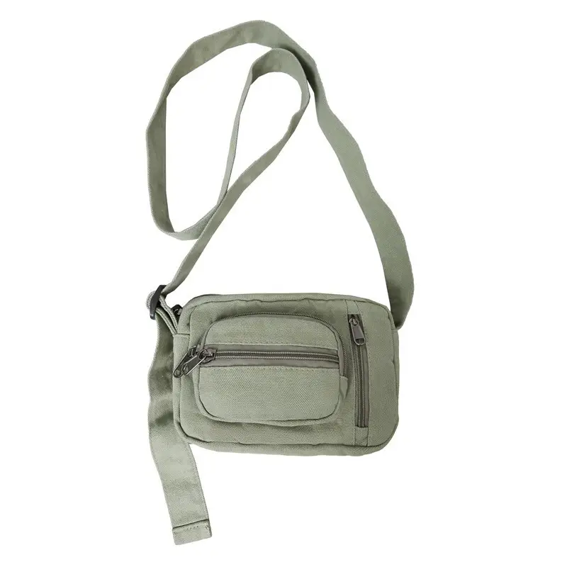 Vintage Wash Denim Crossbody Bag Women Mini Mobile Phone Bag