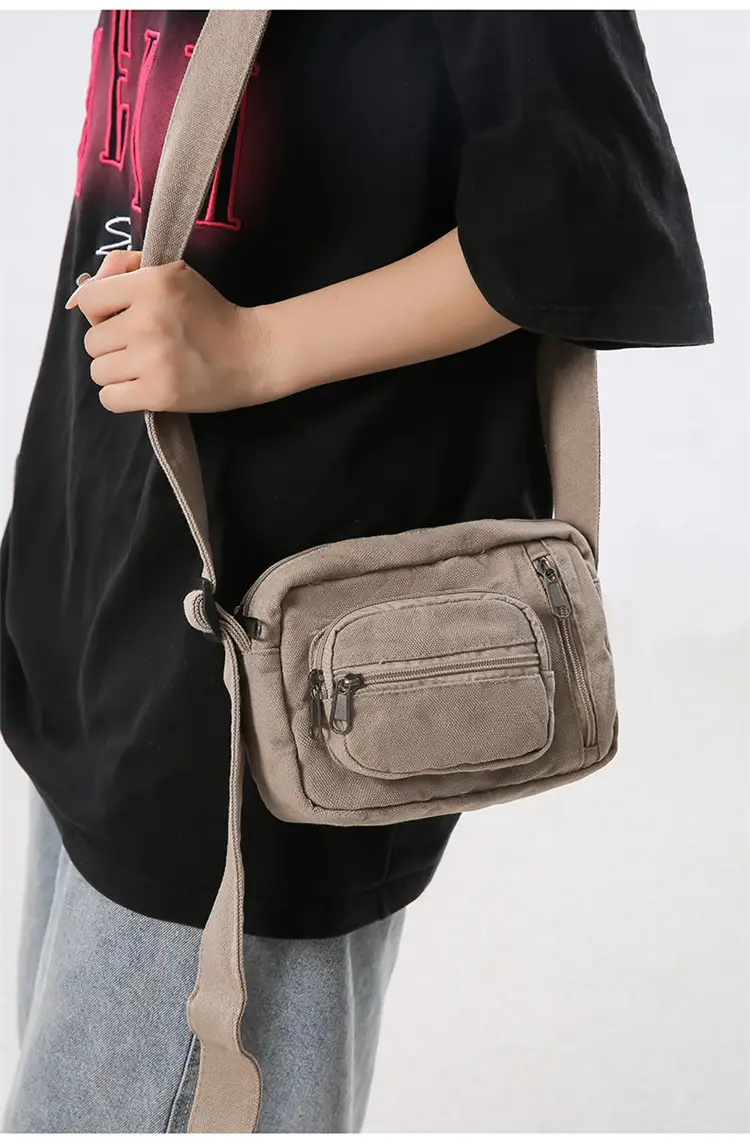 Vintage Wash Denim Crossbody Bag Women Mini Mobile Phone Bag — feature 15