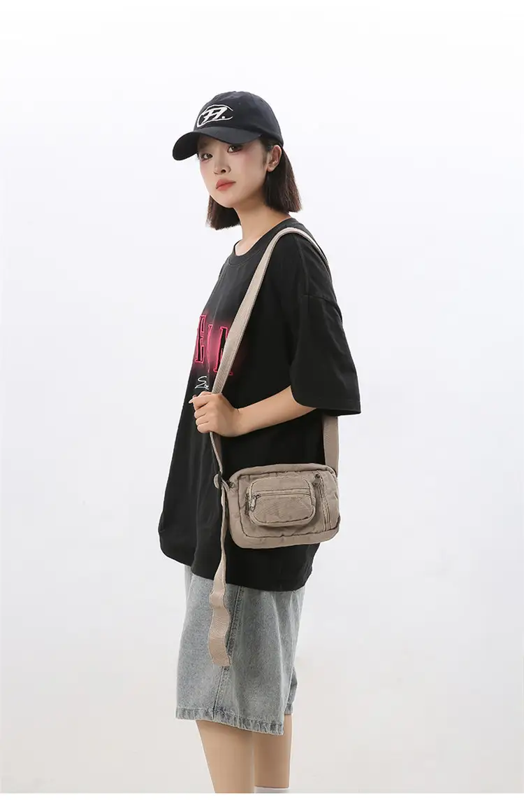 Vintage Wash Denim Crossbody Bag Women Mini Mobile Phone Bag — feature 16