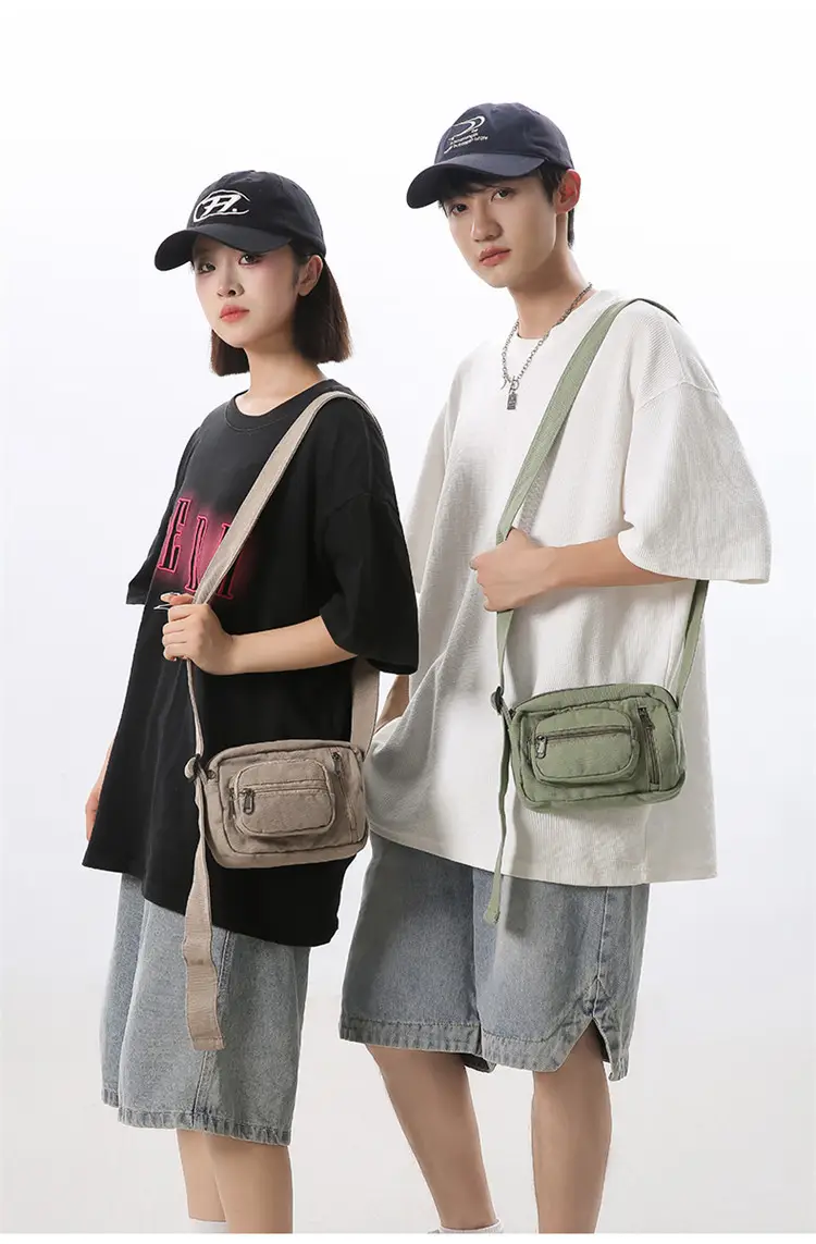 Vintage Wash Denim Crossbody Bag Women Mini Mobile Phone Bag — feature 21