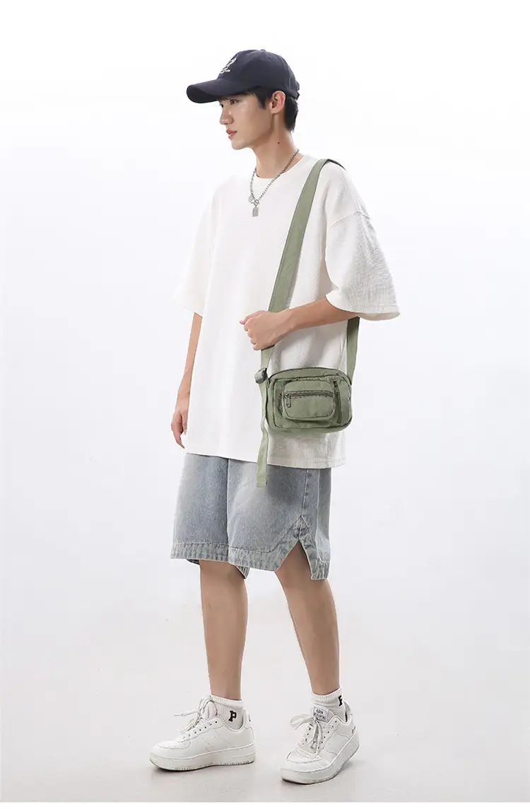 Vintage Wash Denim Crossbody Bag Women Mini Mobile Phone Bag — feature 26