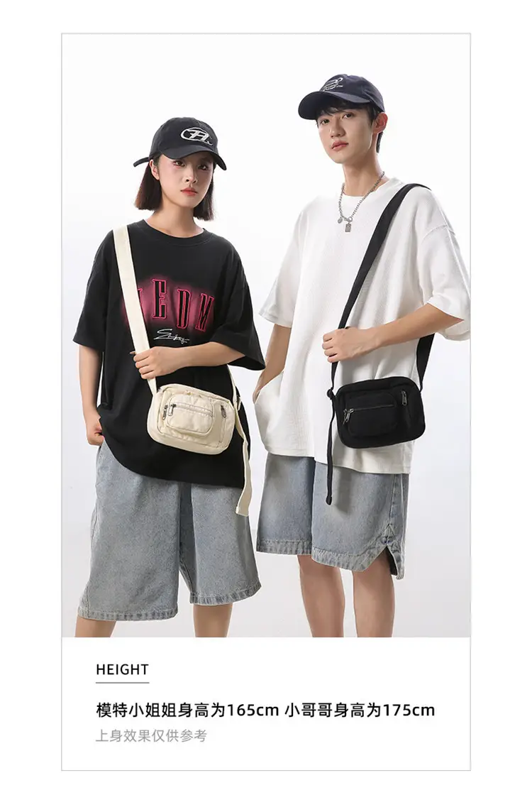 Vintage Wash Denim Crossbody Bag Women Mini Mobile Phone Bag — feature 3