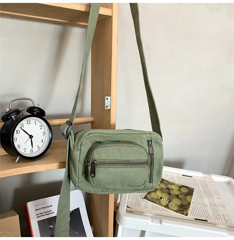 Vintage Wash Denim Crossbody Bag Women Mini Mobile Phone Bag — feature 35