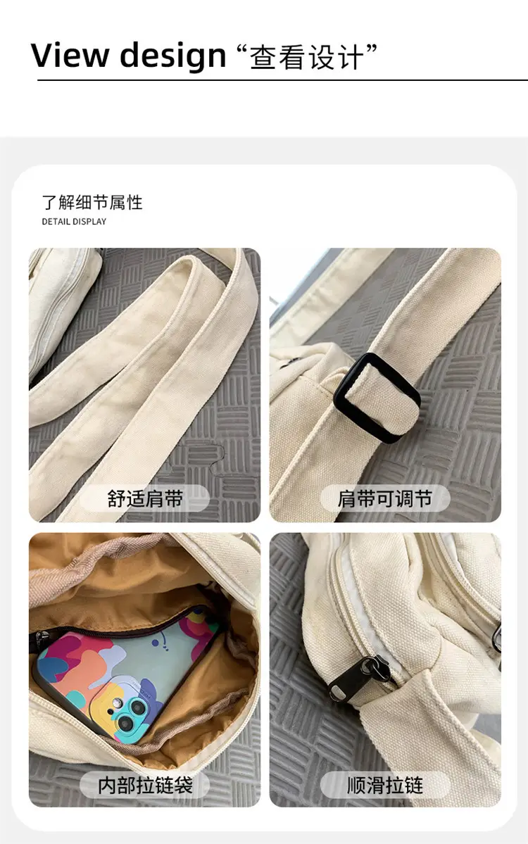 Vintage Wash Denim Crossbody Bag Women Mini Mobile Phone Bag — feature 49