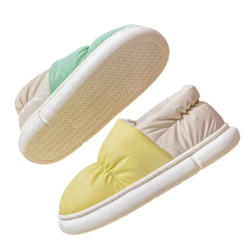 Men's Winter Cotton Slippers with Warm Heel - Image 8
