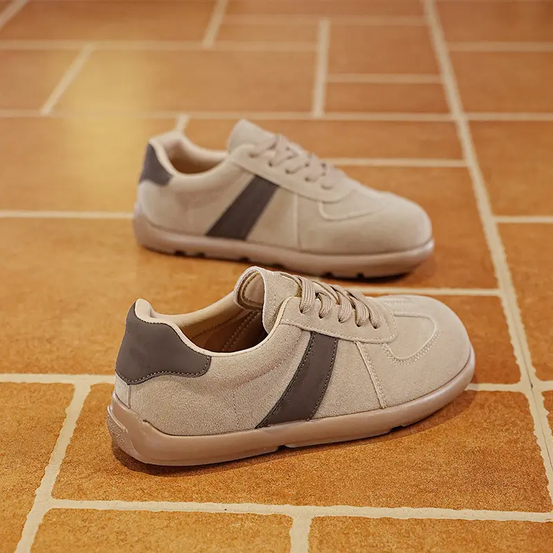 Foreign Trade Women's Autumn and Winter Fashion Retro-Style Brown Training Shoes Outdoor Flat-Soled Sports Casual Shoes for Women - Image 6