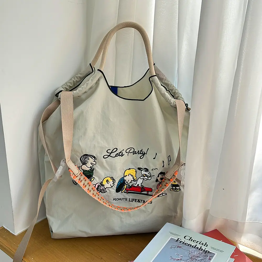 Japanese Embroidered Japanese Ball Chain Eco Bag - Image 62