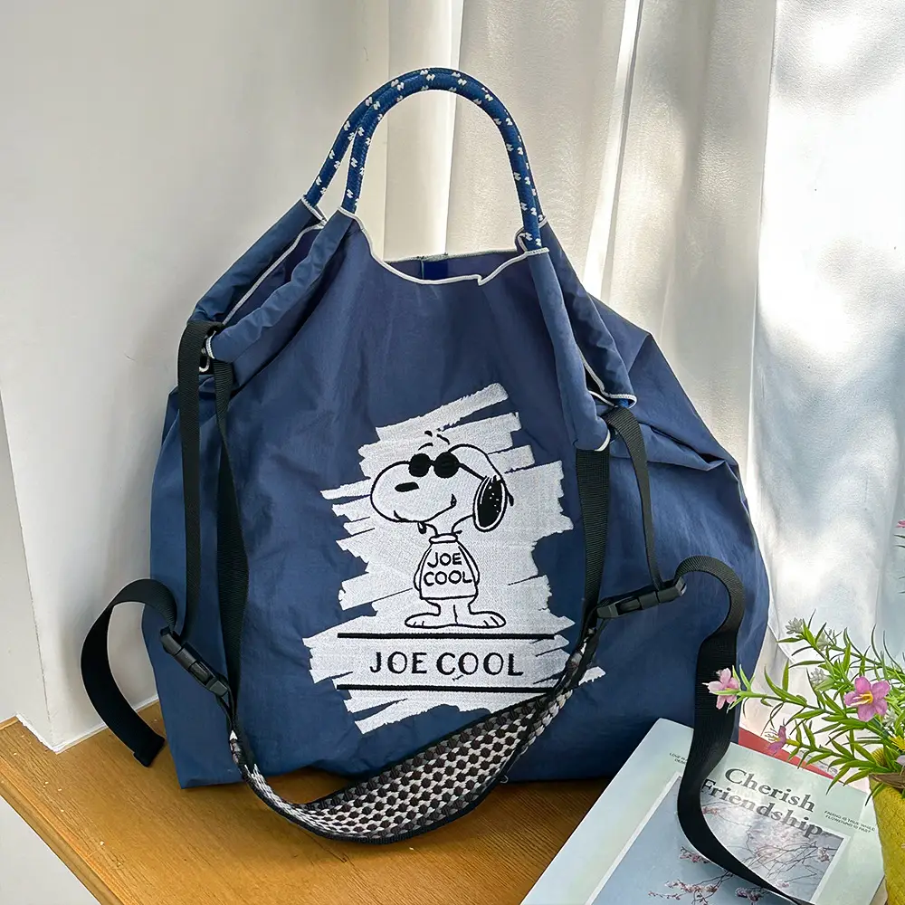 Japanese Embroidered Japanese Ball Chain Eco Bag - Image 68