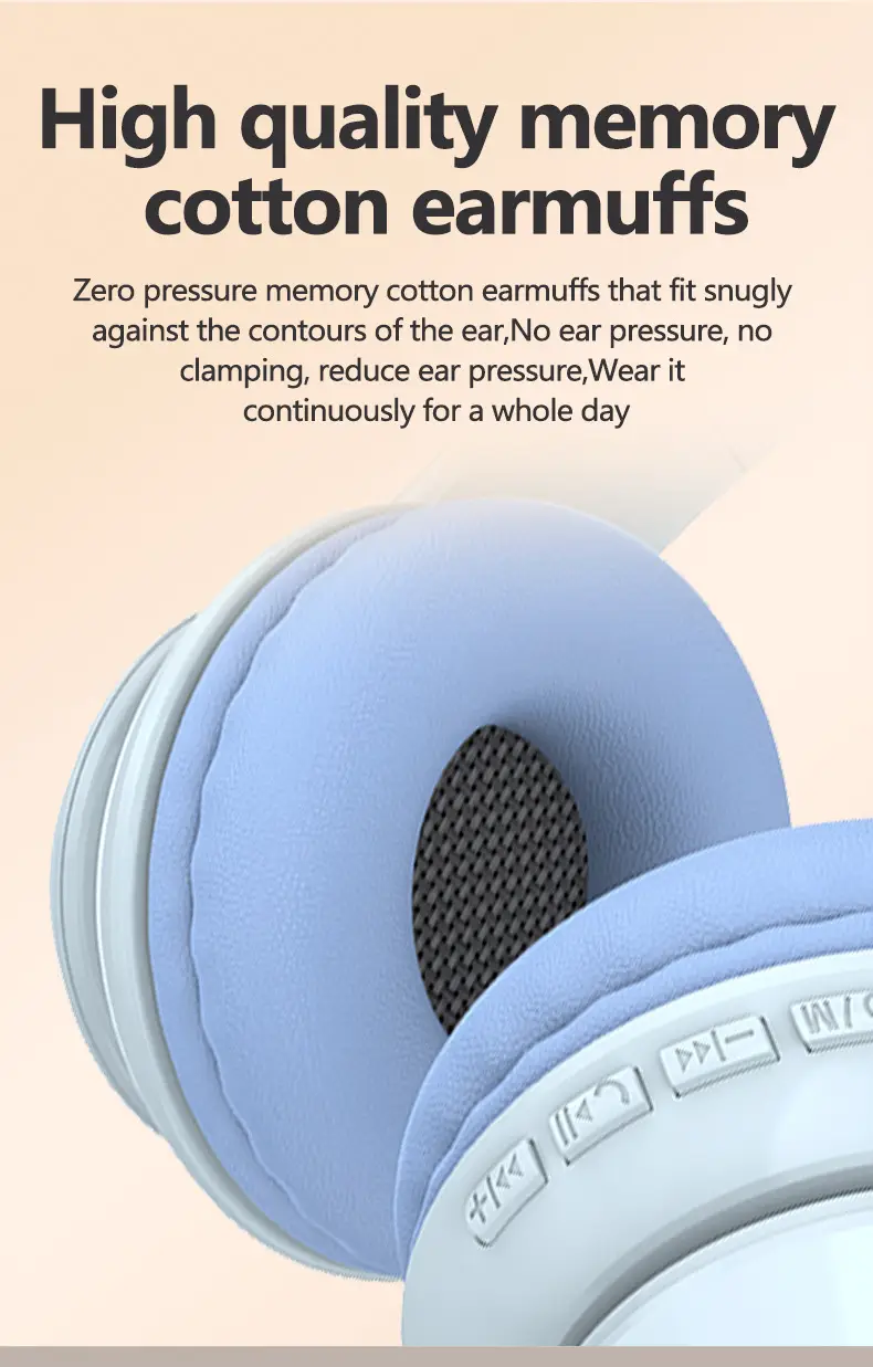 Wireless Bluetooth Headset with LED & Long Battery β feature 13