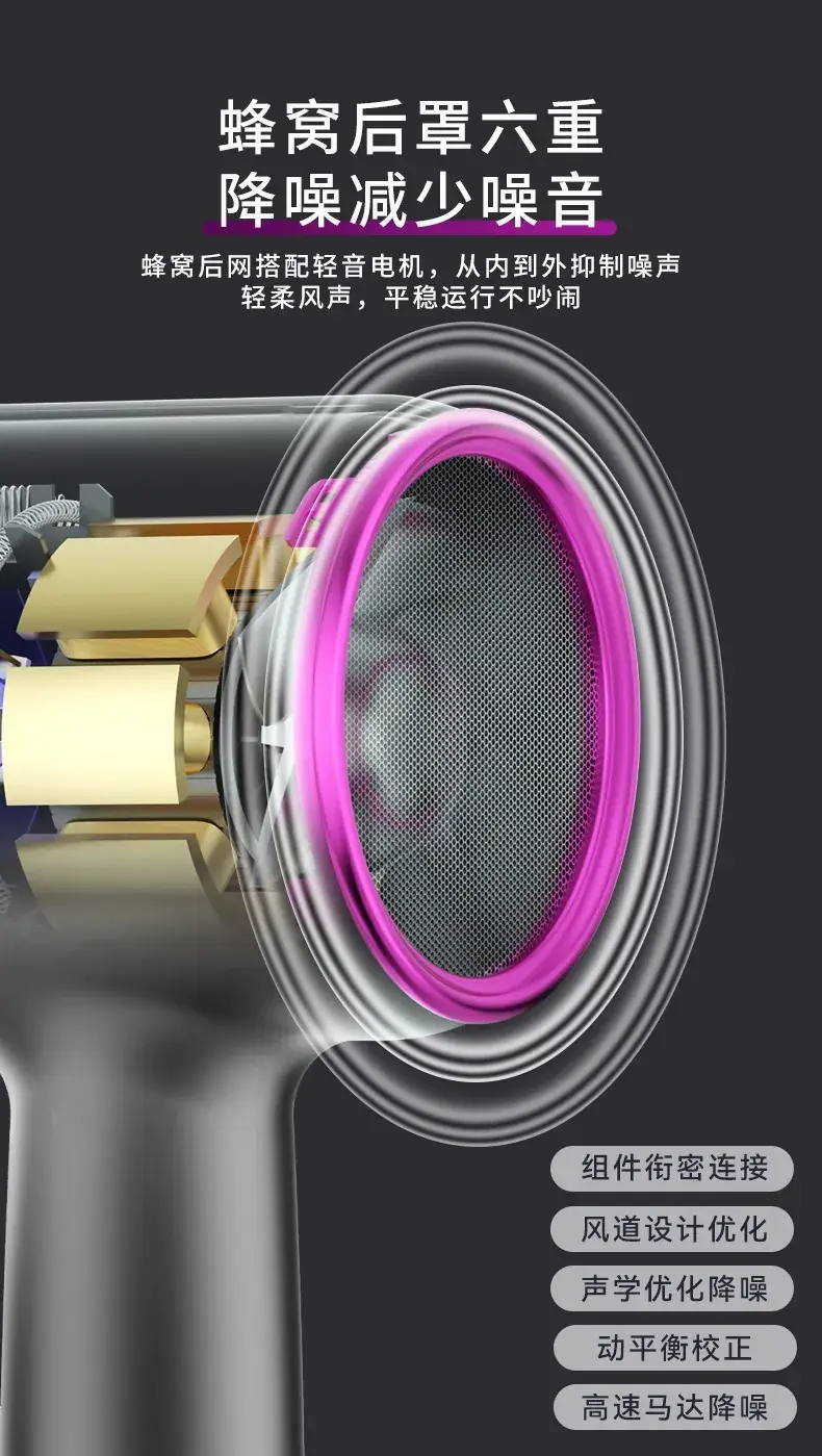 Household High-Speed Hair Dryer with Negative Ion Technology — feature 13