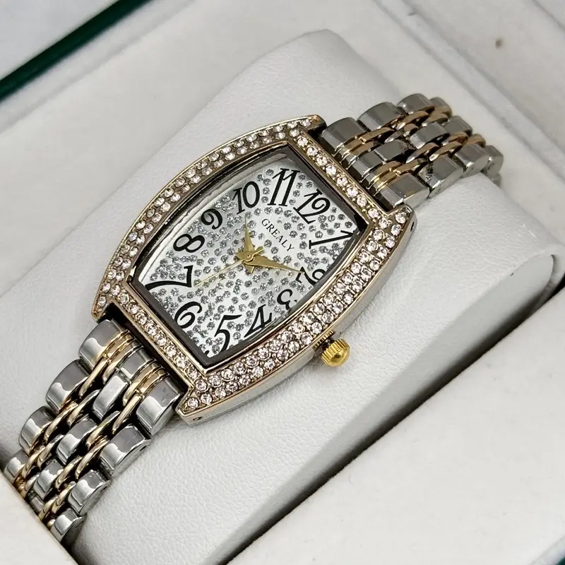 Gold Diamond Baby Watch with Digital Dial - Image 5