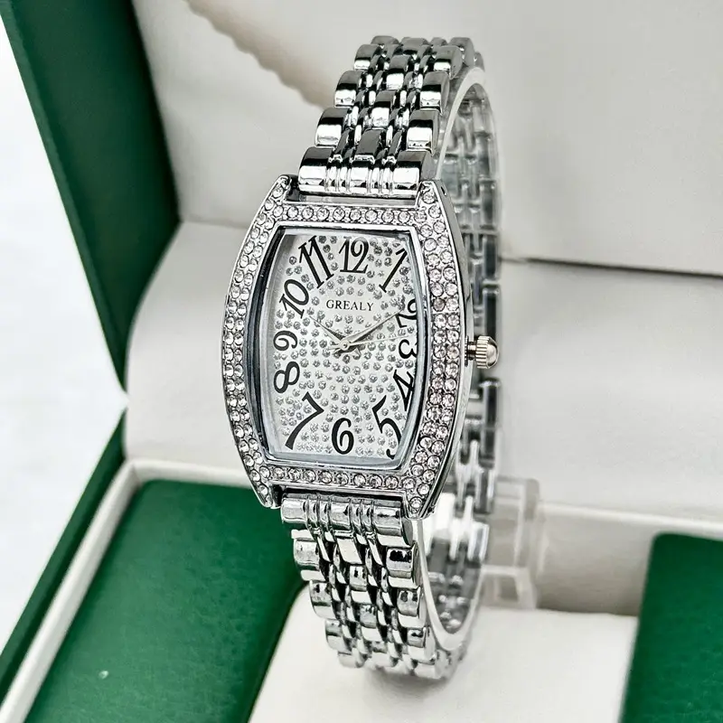 Gold Diamond Baby Watch with Digital Dial - Image 7