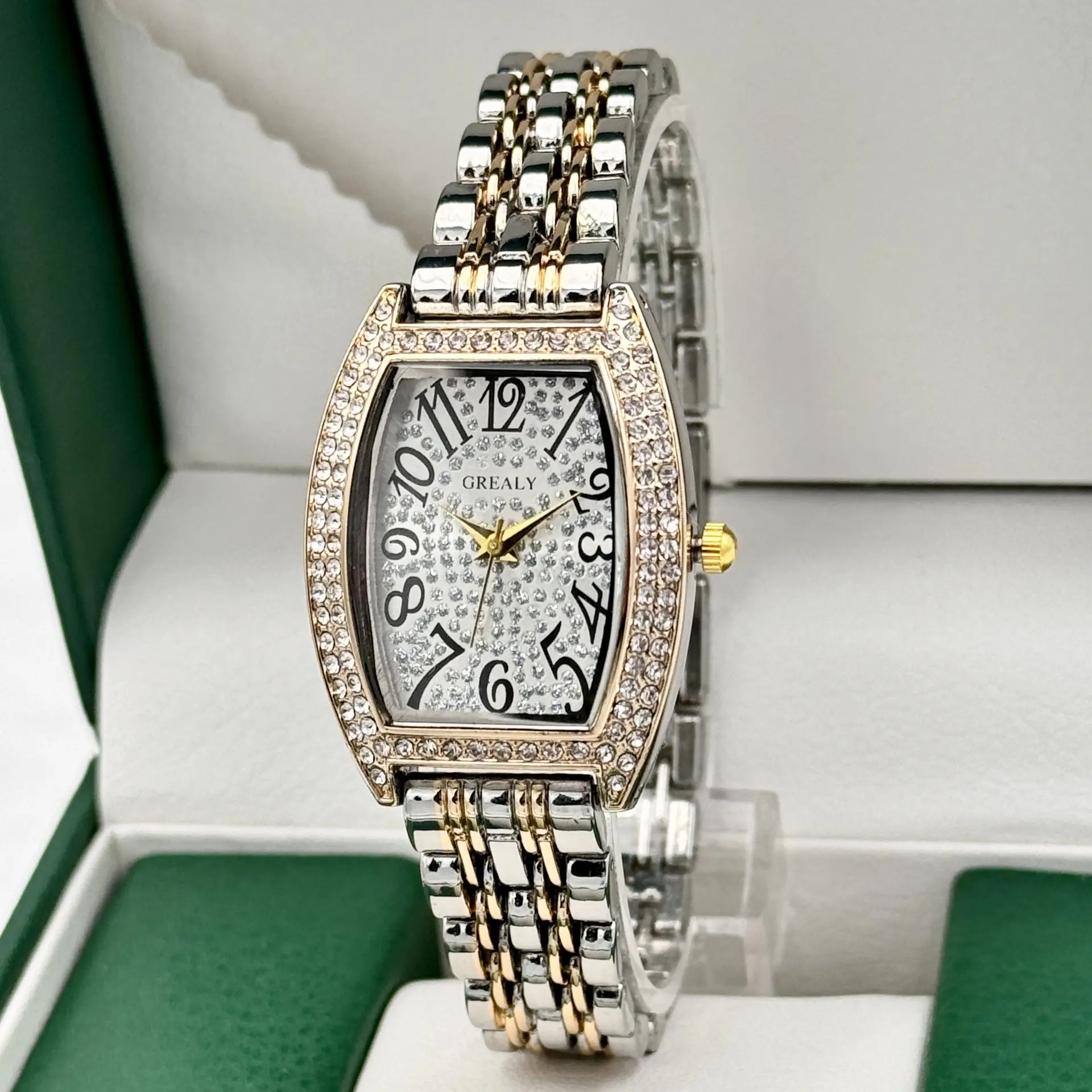 Gold Diamond Baby Watch with Digital Dial — feature 6