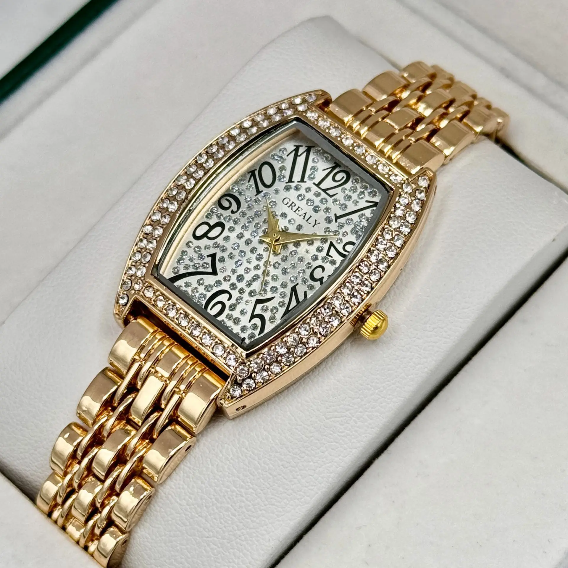 Gold Diamond Baby Watch with Digital Dial — feature 7