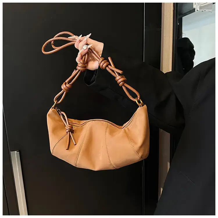 Black Crossbody Bag for Women Vintage Frosted Skin — feature 17
