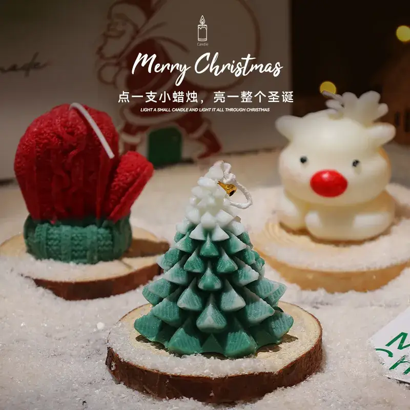 New Christmas Scented Candle Gift Box Wholesale Fragrance Decoration Atmosphere Creative Souvenir - Image 10