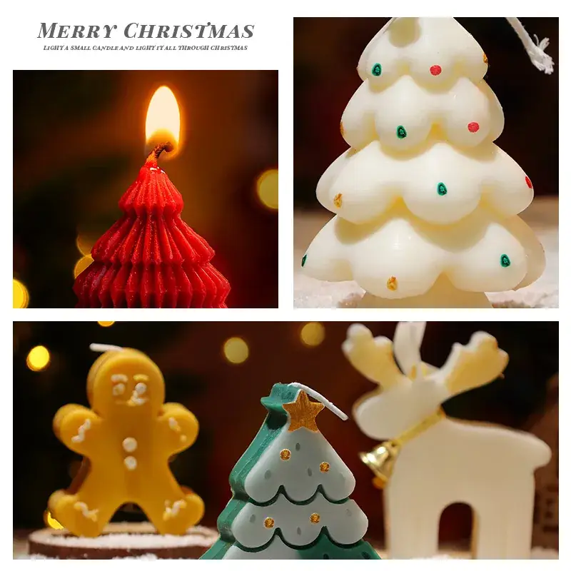 New Christmas Scented Candle Gift Box Wholesale Fragrance Decoration Atmosphere Creative Souvenir - Image 11